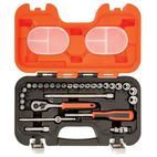 Bahco S290 1/4in Drive Socket Set, 29 Piece additional 1
