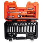 Bahco S330L 3/8in Deep Drive Socket Set, 53 Piece additional 1