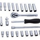 BlueSpot Tools 1/4in Metric Socket Set, 24 Piece additional 2