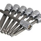 BlueSpot Tools 3/8in Drive Extra Long Hex Ball Socket Bit Set, 7 Piece additional 1