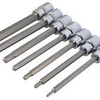 BlueSpot Tools 3/8in Drive Extra Long Hex Socket Bit Set, 7 Piece additional 4