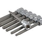 BlueSpot Tools 3/8in Drive Extra Long TORX Socket Bit Set, 7 Piece additional 4