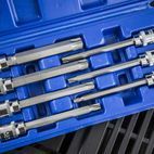 BlueSpot Tools 3/8in Drive Extra Long TORX Socket Bit Set, 7 Piece additional 1