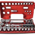 Facom 1/2in Drive 12-Point Detection Box Socket Set, 22 Piece additional 1