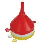 Faithfull Plastic Funnel 150mm Set, 3 Piece additional 2