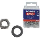 ForgeFix Hexagon Nuts &amp; Washers, A2 Stainless Steel additional 12