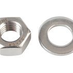 ForgeFix Hexagon Nuts &amp; Washers, A2 Stainless Steel additional 6