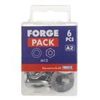 ForgeFix Hexagon Nuts &amp; Washers, A2 Stainless Steel additional 9