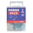 ForgeFix Hexagonal Nuts &amp; Washers, ZP additional 7