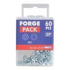 ForgeFix Hexagonal Nuts &amp; Washers, ZP additional 8