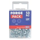 ForgeFix Hexagonal Nuts &amp; Washers, ZP additional 9
