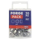 ForgeFix Hexagonal Nuts with Nylon Inserts, S/S additional 5