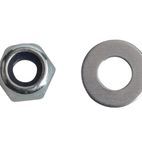 ForgeFix Hexagonal Nuts with Nylon Inserts, ZP additional 5