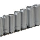 Teng M3807 Socket Clip Rail Set of 7 Metric 3/8in Drive additional 1
