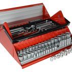 Teng TC187 Mega Rosso Tool Kit Set of 187 1/4 3/8 &amp; 1/2in additional 1