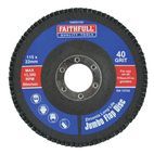 Faithfull Abrasive Jumbo Flap Disc - 127mm additional 3