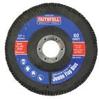 Faithfull Abrasive Jumbo Flap Disc - 127mm additional 6