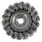 Faithfull Wire Cup Brush Twist Knot 65mm M14x2, 0.50mm Stainless Steel Wire additional 3