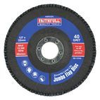 Faithfull Abrasive Jumbo Flap Disc - 100mm additional 1