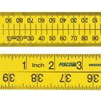 Fisco Yellow ABS Nylon Rule 1m / 39in additional 1