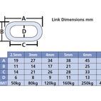 Faithfull Galvanised Chain additional 2