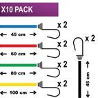 Master Lock Twin Wire™ Bungee Organiser 10 Piece additional 5