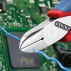 Knipex Electronics Diagonal Cut Pliers - Round Bevelled 115mm additional 4