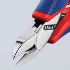 Knipex Electronics Diagonal Cut Pliers - Round Bevelled 115mm additional 6