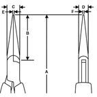 Lindstrom Supreme Long Snipe Nose Smooth Jaw Pliers 132mm additional 2