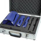 Faithfull Diamond Core Drill Kit &amp; Case Set of 7 additional 1