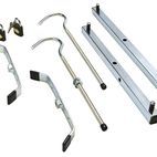 Zarges Roof Rack Clamps C/W 2 Padlocks - 1 Pair additional 2