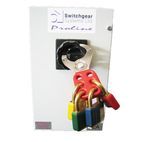 ABUS Mechanical 701 Lockout Hasp 25mm (1in) Red additional 2