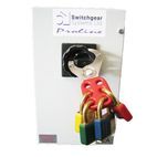 ABUS Mechanical 702 Lock Off Hasp 38mm (1.1/2in) Red additional 3