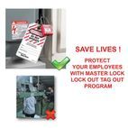 Master Lock General Maintenance Lockout Kit, 11 Piece additional 6