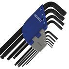 Expert Metric Ball End Hexagon Key Long Arm Set, 9 Piece additional 2