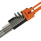 Faithfull Metric Long Arm Ball End Hex Key Set, 9 Piece additional 3