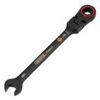 Draper Expert HI-TORQ® Metric Flexible Head Ratchet Combination Spanner Black additional 2