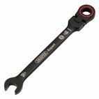 Draper Expert HI-TORQ® Metric Flexible Head Ratchet Combination Spanner Black additional 4