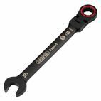 Draper Expert HI-TORQ® Metric Flexible Head Ratchet Combination Spanner Black additional 8