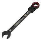 Draper Expert HI-TORQ® Metric Flexible Head Ratchet Combination Spanner Black additional 10