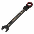 Draper Expert HI-TORQ® Metric Flexible Head Ratchet Combination Spanner Black additional 11