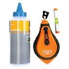 Bahco Blue Chalk, Chalk Line &amp; Line Level Set additional 2