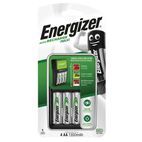 Energizer® Maxi Charger plus 4 x AA 1300 mAh Batteries additional 1