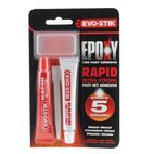 EVO-STIK Epoxy Rapid (5 Min.) 2 x 15ml Tubes additional 2