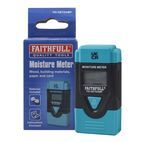 Faithfull Damp &amp; Moisture Meter LCD Display additional 4