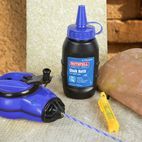 Faithfull Rapid Chalk Line Kit 30m additional 2