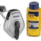 IRWIN® STRAIT-LINE® HPP Chalk Reel Set 30m &amp; Blue Chalk 113g additional 1