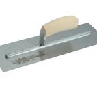 Marshalltown Cement Finishing Trowel, Wooden Handle additional 2