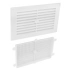 Securit Plastic Louvre Vent White additional 1