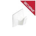 Securpak White Self Adhesive Hook additional 3